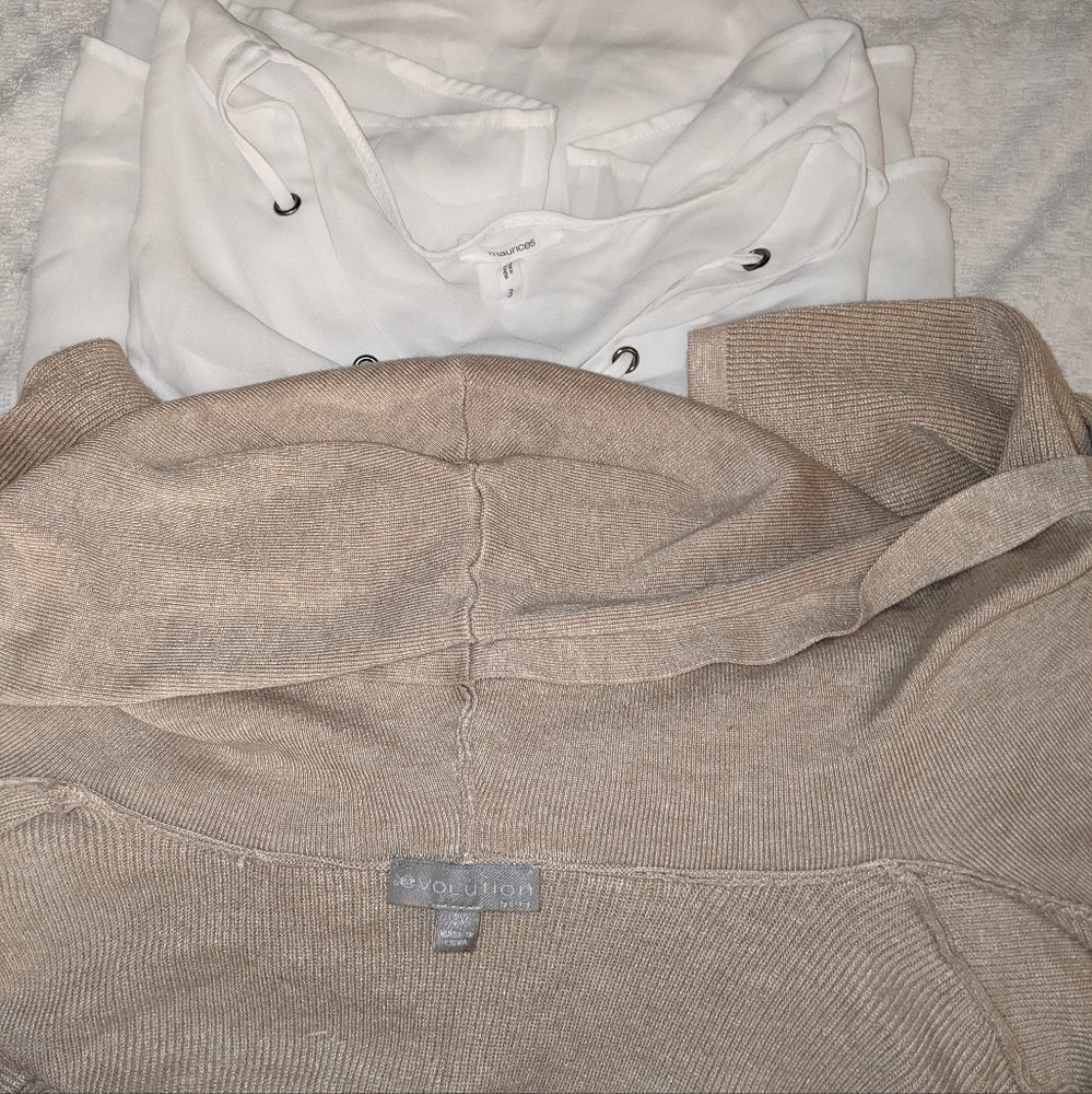 Shirt and sweater